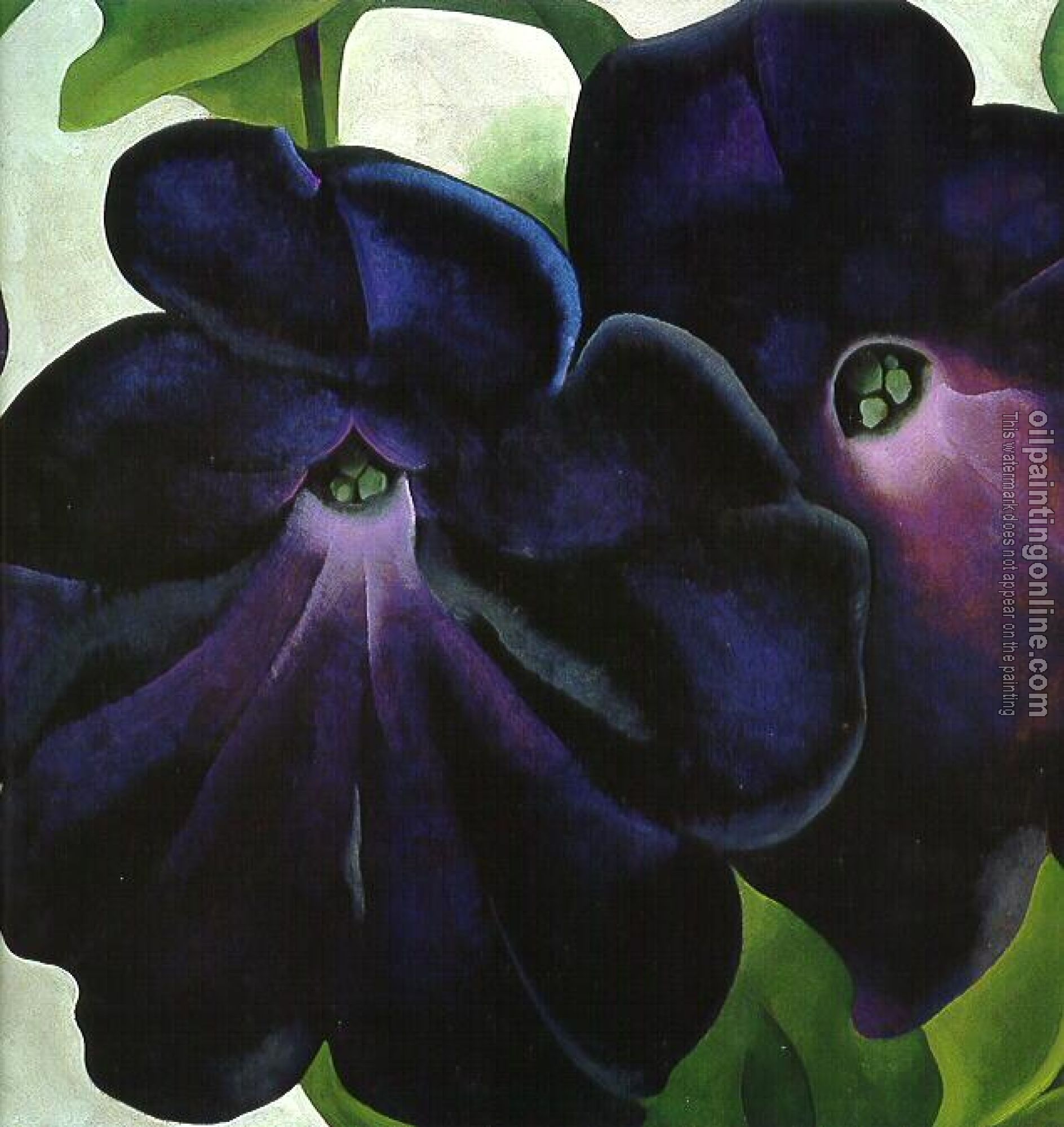 O Keeffe, Georgia - Canvas painting VIII